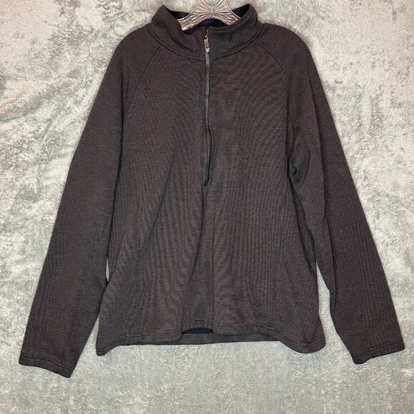 Spyder Men Vectre 1/2 Zip Stretch Fleece Pullover Sports Outdoor Activewear 2XL - Picture 1 of 14